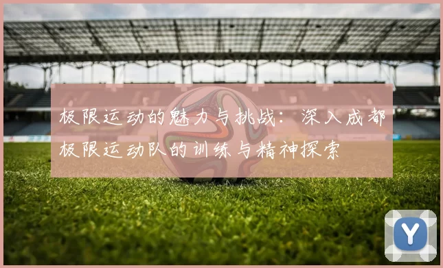 极限运动的魅力与挑战:深入成都极限运动队的训练与精神探索