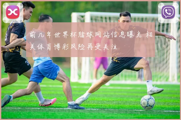 前几年世界杯赌球网站信息曝光 相关体育博彩风险再受关注