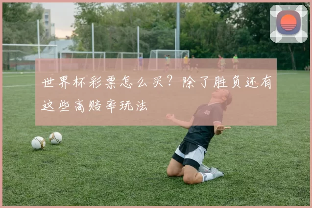 世界杯彩票怎么买?除了胜负还有这些高赔率玩法